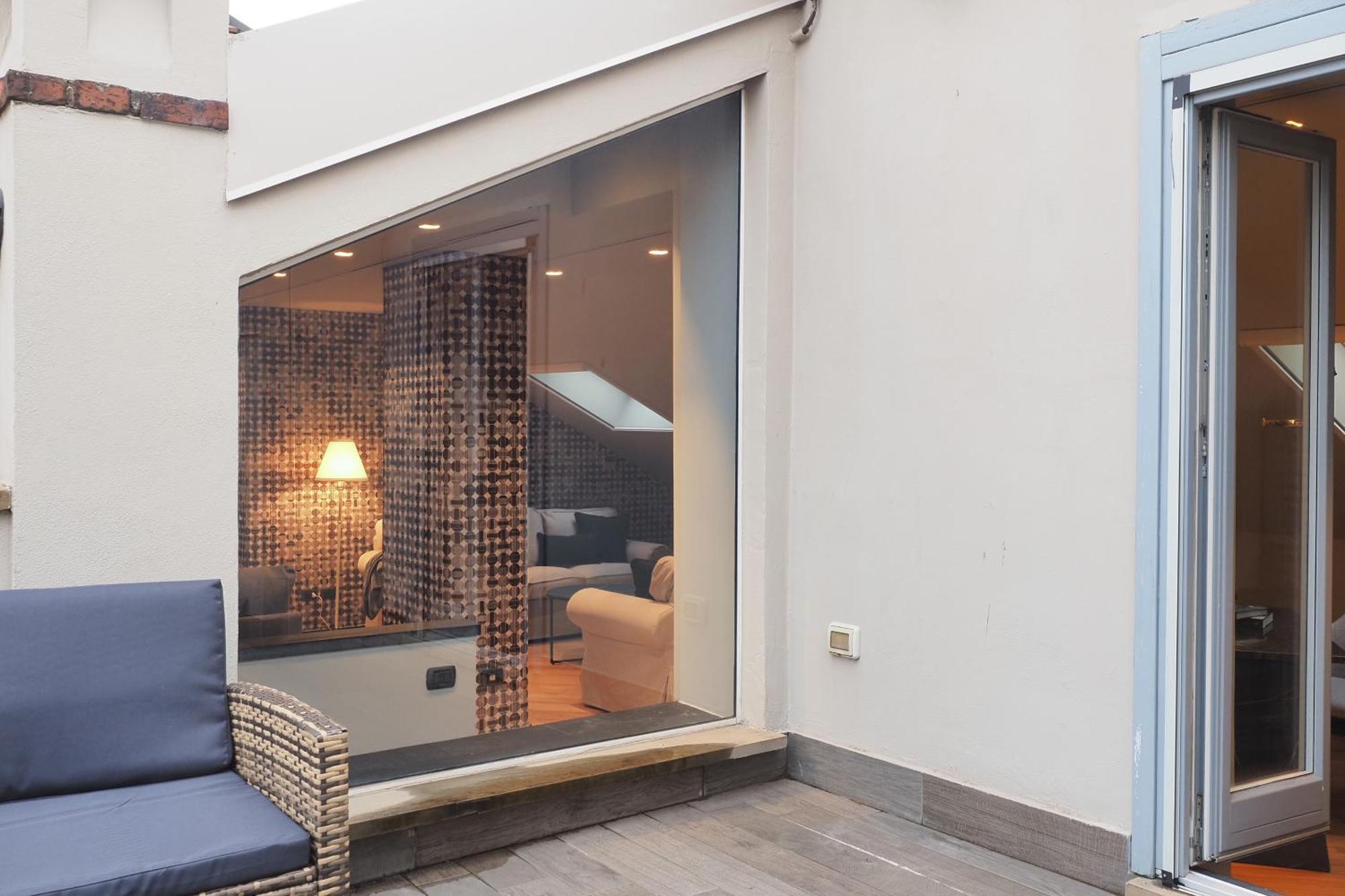 Splendido Attico Con 2 Terrazzi In Brera
