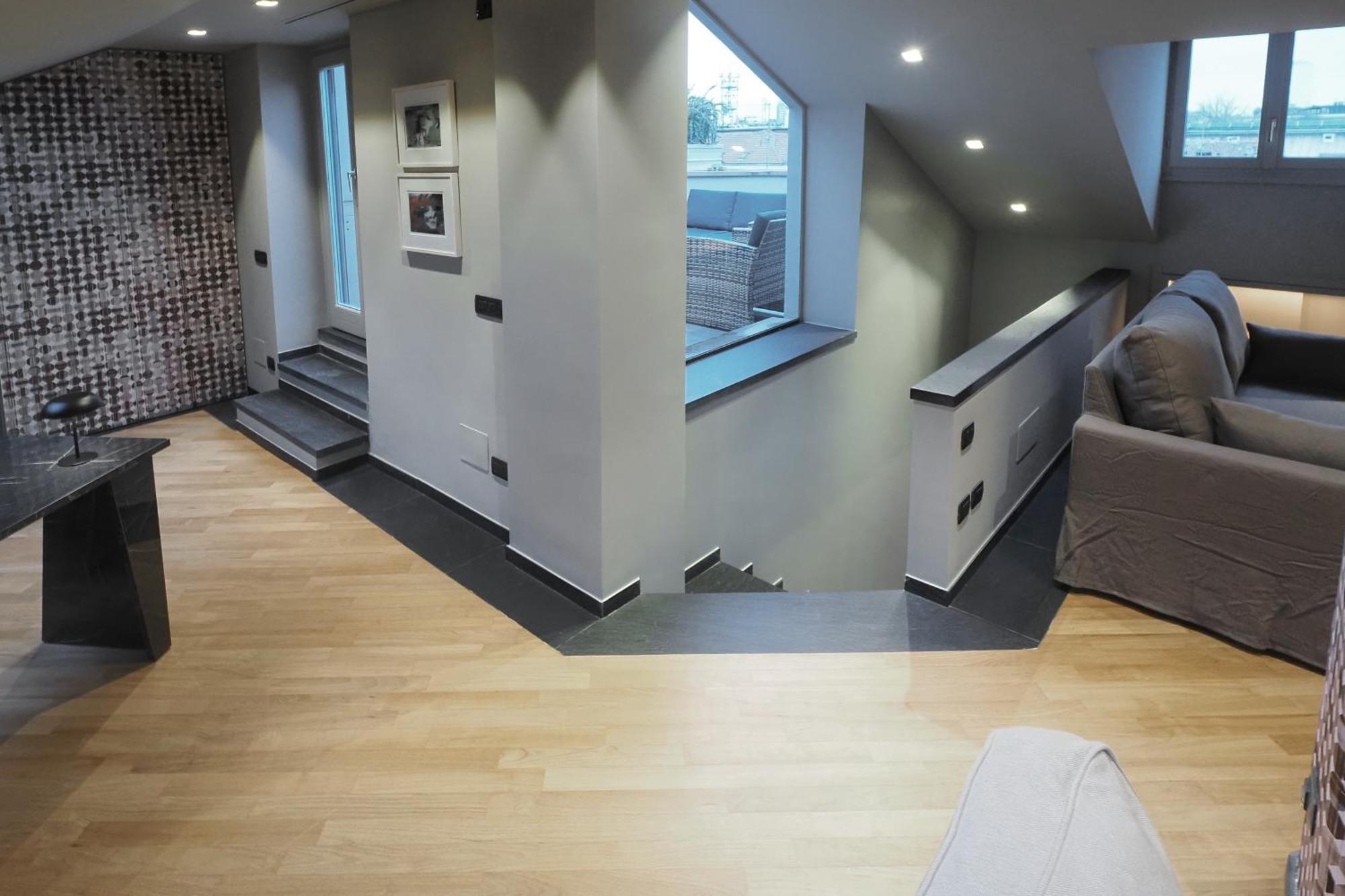 Splendido Attico Con 2 Terrazzi In Brera *