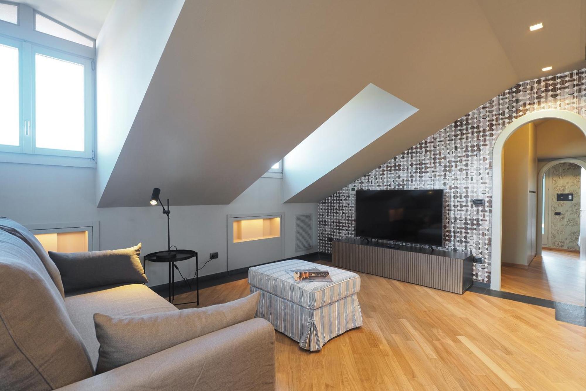 Splendido Attico Con 2 Terrazzi In Brera Appartement *